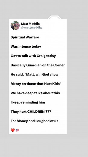 Morning with Maddix #JesusMission #Homeless #America #Maddix #Reese #MattandReese #Podcast #TalkShow #Jesus #Revival #Independent #Independence #President #47 #Chosen #MichiganMan #MattMaddix #CalebMaddix | Matt Maddix | Facebook