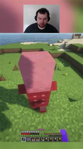 Training for Minecraft PVP in Minecraft Day 111 #shorts #viralshorts