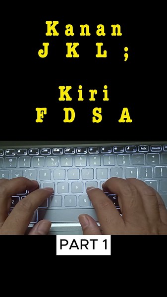 10 Finger Typing Part 1 (middle part) Secret Skill Technique #skill #typing #office
