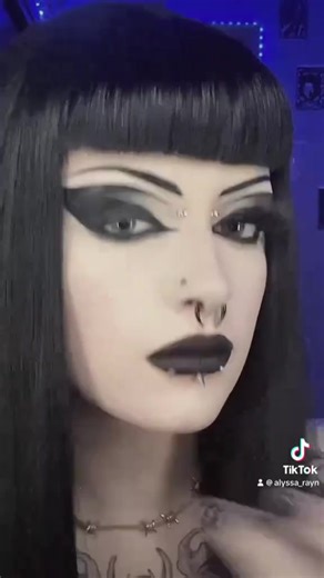 58K views · 5.6K reactions | Goth Makeup Tutorial  Credit to @alyssarayn Follow us if you dare • • #goth#gothgoth#gothgirl#gothaesthetic#gothic#gothstyle#alt#alternative#alternativegirl#altfashion#gothmodel#gothmakeup#pierced#piercings#tattoos#gothfashion#metal#makeuptutorial#gothmakeup#gothmakeuptutorial | RagsnRituals | Facebook