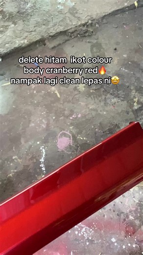 Cranberry Red Automotive Paint Transformation