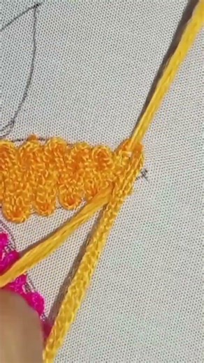 Simple sewing leaf hand embroidery design #handembroideryforbeginners #handembroidery#shortsvideo