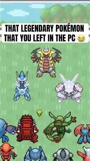 That legendary Pokémon that you left in the PC 😭 #pokemon #shorts