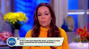98K views · 821 reactions | GUN CONTROL TALK VS. ACTION: "You can't even buy a beer [at the age of 18] in Florida but you can buy an AR-15," Sunny Hostin says of the current gun laws, after Pres. Donald J. Trump and Attorney General Sessions responded to the tragic Florida shooting without using the words "gun law reform." The co-hosts discuss: abcn.ws/2CcjBVI | The View | Facebook