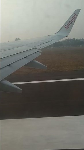 SpiceJet Take Off at #Aurangabad Airport #shorts #Spicejet #aeroplane #jet #travel #musafiruncle
