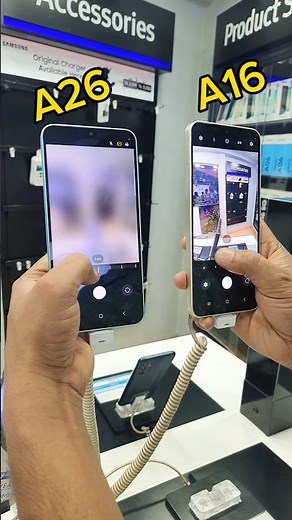 Samsung Galaxy A26 Vs Samsung Galaxy A16 5G Wide Camera Test