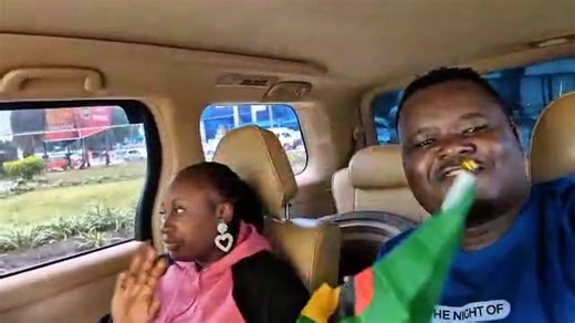 The National Pastor of ECG Zambia, together with the wife, enjoying the Night of Victory mood... | Prophet Shepherd Bushiri