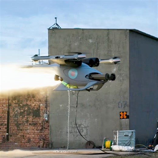 Flyby Technology's Jackal Drone Successfully Fires Two Missiles, Can Destroy Tanks