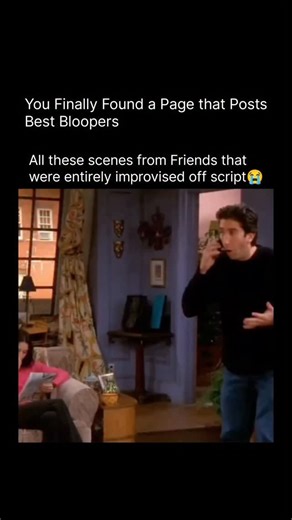 The Best Bloopers | Many scenes in Friends were made funnier through improvisation by the cast, even though the show was tightly scripted. 📺 Actors like Matt... | Instagram