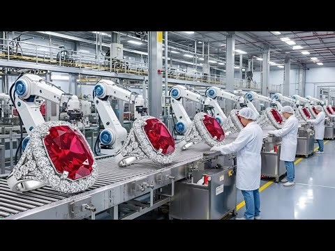 Inside the Ruby Ring Workshop How Raw Crystals Are Turned into Luxury Rings (Full Process)