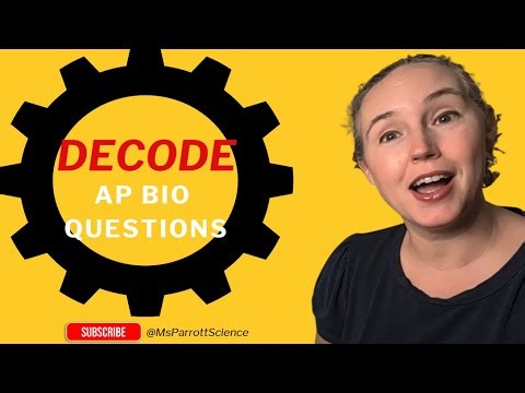AP Biology Exam Skills: Decode Science Words & FRQ Verbs