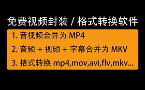 flv格式怎么转换成mp4？免费音视频封装转换软件轻松搞定