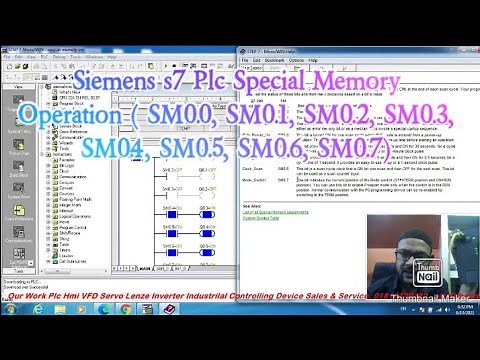 Siemens s7 Plc Special Memory Operation ( SM0.0, SM0.1, SM0.2, SM0.3, SM0.4, SM0.5, SM0.6, SM0.7)