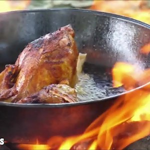 20K views · 762 reactions | Cooking chicken in forest and eating delicious | Survival Wildlife | Facebook