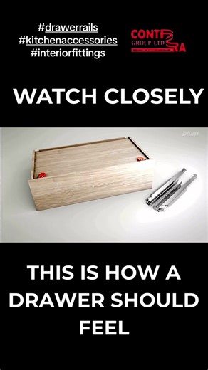 With our drawer slides/ rails your drawer game just got better.Feel the smoothness, and silence of your drawer only with Contra. Contact us 0257993376 Visit us at Daban opposite,Kumasi #drawerslide #kitchenaccessories #carpentry