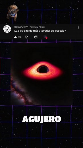 El sonido más aterrador del espacio 🌌🔊😨 #universo #astronomia #curiosidades #ciencia #datoscuriosos