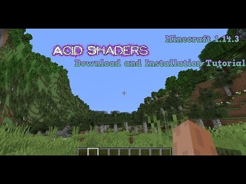 Minecraft Acid Shaders How to Install Shaders in Minecraft *Updated