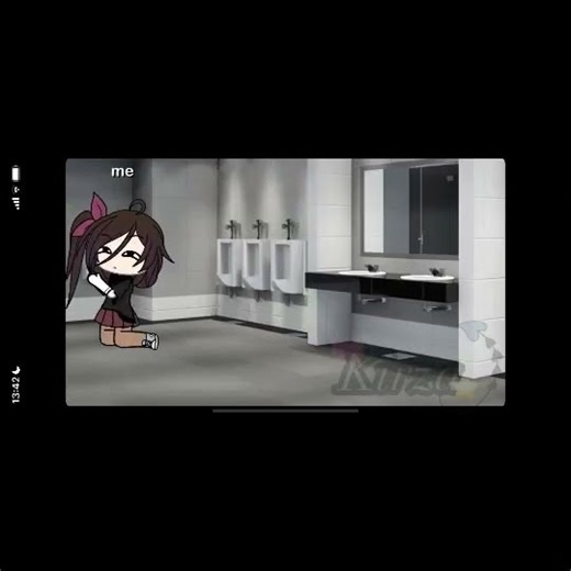 I dyed my hair again😋 #gacha #gachalife #gachaclub #gachameme #gachaedit #gachatrend#gachahairdye