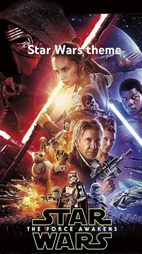 Star Wars theme song #starwars