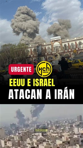 ESTADOS UNIDOS 🇺🇸 E ISRAEL 🇮🇱 ATACAN A IRÁN 😱 El presidente de los Estados Unidos, Donald Trump, se adjudicó los ataques en suelo Iraní en conjunto con Israel. Ambos países comenzaron una ofensiva para intentar frenar el desarrollo de 4rmas nucl3ar3s por parte de Irán.