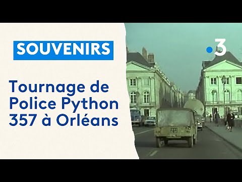 Tournage du film Police Python 357 à Orléans