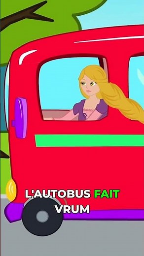 The Wheels on the Bus | Children's rhyme with @lesptitszamis