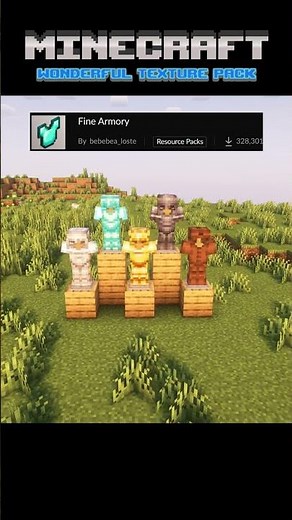 Minecraft wonderful texture pack Part8 #minecraft