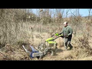 Grillo G 110 D ( Kohler KD 15 440 engine ) + Berta 85 cm mulcsozó ( mulcher )