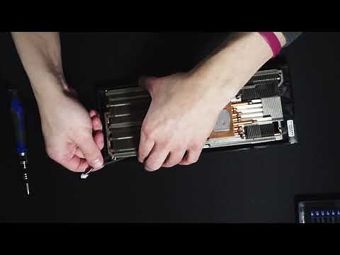 XFX R9 390 8GB GDDR5 DD Black Fan Replacement/Disassembly