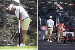 Kelce splashes out on private helicopter for Hamptons golf day after Swift date
