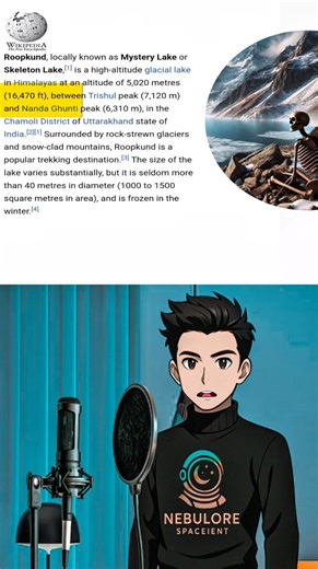 unveiling the mystery of Roopkund's skeleton lake 💀