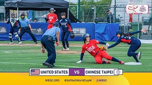 15K views · 507 reactions | 漏 XVII Women's Softball World Cup - Group A  Game 1 Highlights - USA  Chinese Taipei #SoftballWorldCupW | WBSC Softball World Cups | Facebook
