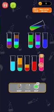 water sort puzzles level 85