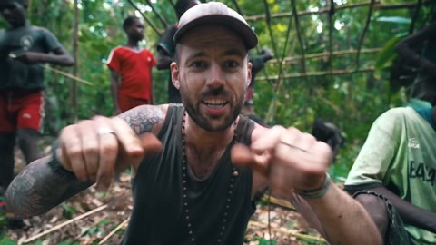 They entered the Congo jungle and were suddenly attacked by one of the deadliest snakes alive