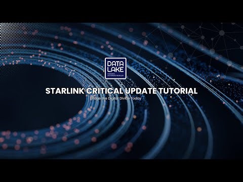 Starlink Critical Update Tutorial