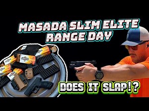 IWI Masada Slim Elite Range Day - Prize Gun Review w/FPS Holsters