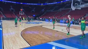 4.4K views · 110 reactions | The Oregon Ducks women’s team practices at the Moda Center before Friday’s Sweet 16 matchup against South Dakota State. | The Oregonian | Facebook