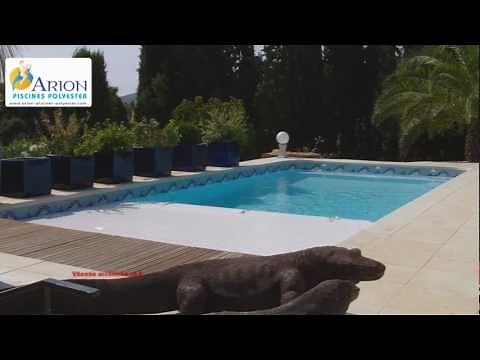 Piscine volet roulant immergé