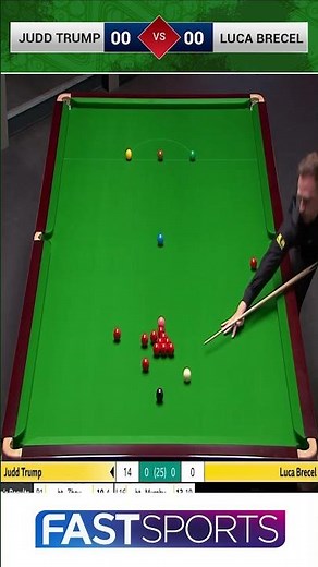 Judd Trump Takes Over the Crucible 😎| Fast Sports #snooker
