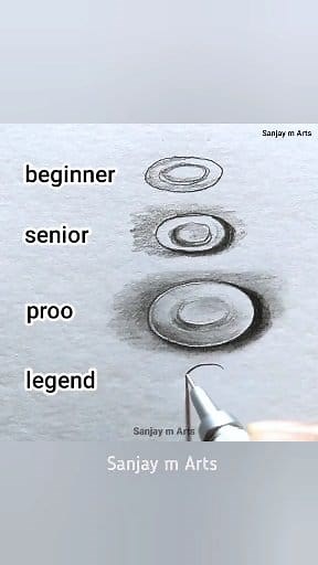 3.8K views · 12 reactions | how to draw plate ️? #plates #art #drawings #fbreels #reels #sketching | Sanjay m Arts | Facebook