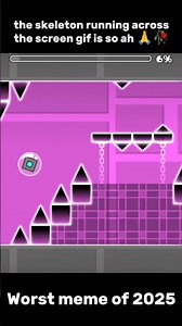 skeleton running across the screen gif so ah #shorts