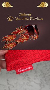 Every sixty years, the Fire Horse returns—powerful, untamed, impossible to ignore. Our 2026 Year of the Fire Horse Fast Lanes honors this rare moment of momentum. Translucent red frames with hand-rendered wave patterns representing fire and transformation. 🔥 Gold emblems signaling prosperity. These aren't just sunglasses. They're a declaration of unstoppable energy. 😎 Get yours while you can! These Fast Lanes will sell out like most of our Limited Editions! | Knockaround Sunglasses