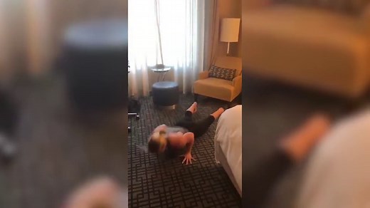 Marjorie Taylor Greene uploads a crossfit workout video