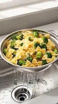 15-Minute Creamy Ham & Broccoli Pasta