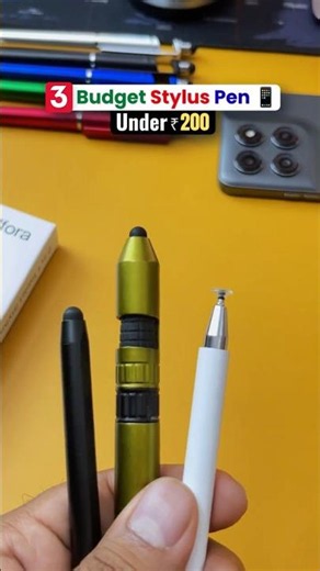 3 Budget Stylus Pens Compared Under ₹200 💰 #shorts