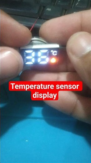 temperature sensor with display #solutionhai #temprature #sensor