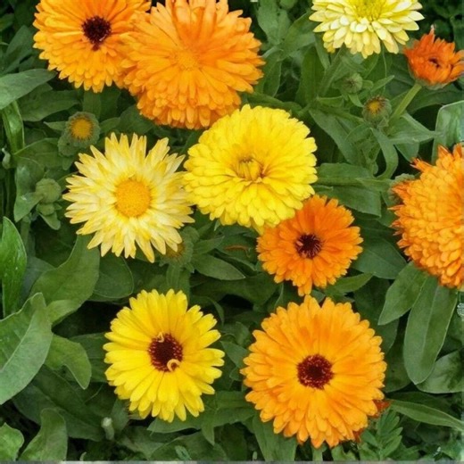 100  Calendula Seeds | Pacific Beauty Mix | Bright Orange Annual Flowers | Calendula Officinalis | Garden Blooms - Etsy