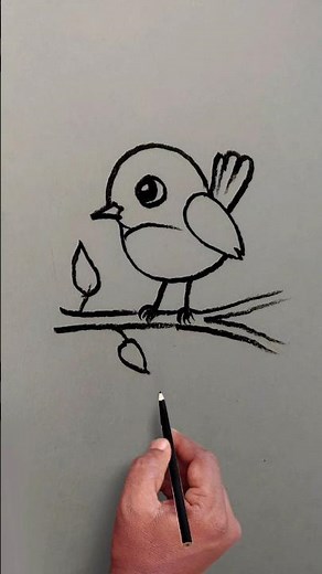 Very easy line drawing step by step