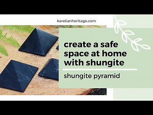 Shungite Pyramid: Shungite Protection for Your Home