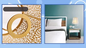 DOITOOL Metal Lamp Shade, E27 Tree Shadow Lamp Shade, Hollow Out Design, Vintage Lamp Shades for Table Lamps and Floor Light, Small Lamp Shades for Living Room Bedroom Decor